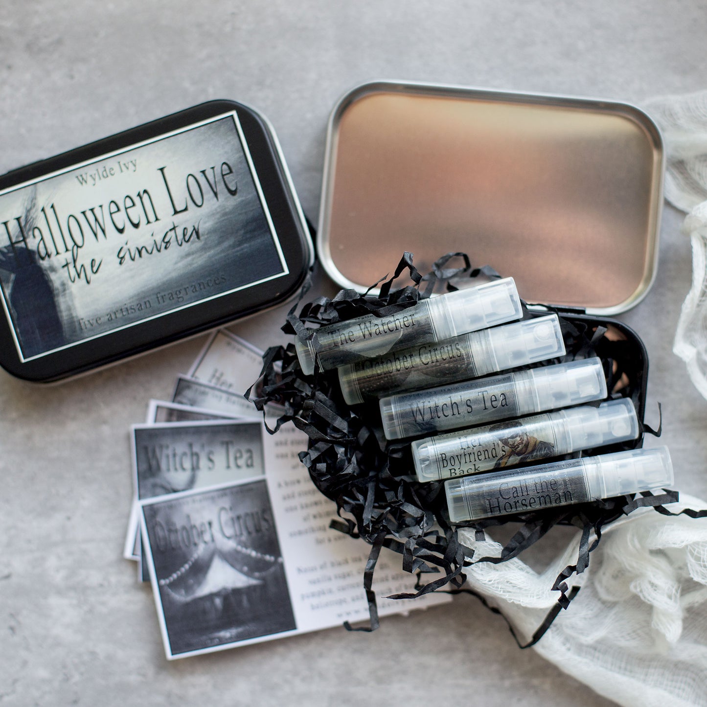 Halloween Love "The Sinister" Collection Perfume Sampler Gift Set