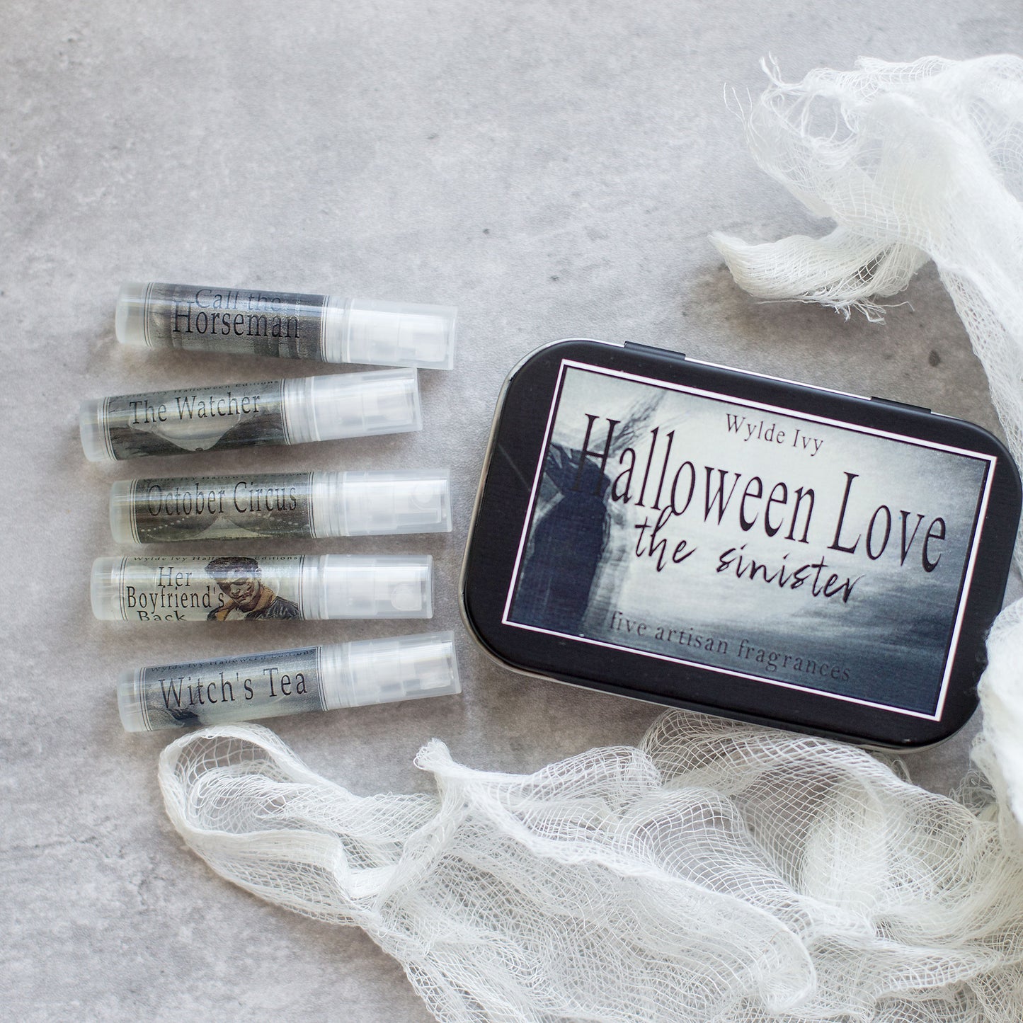 Halloween Love "The Sinister" Collection Perfume Sampler Gift Set