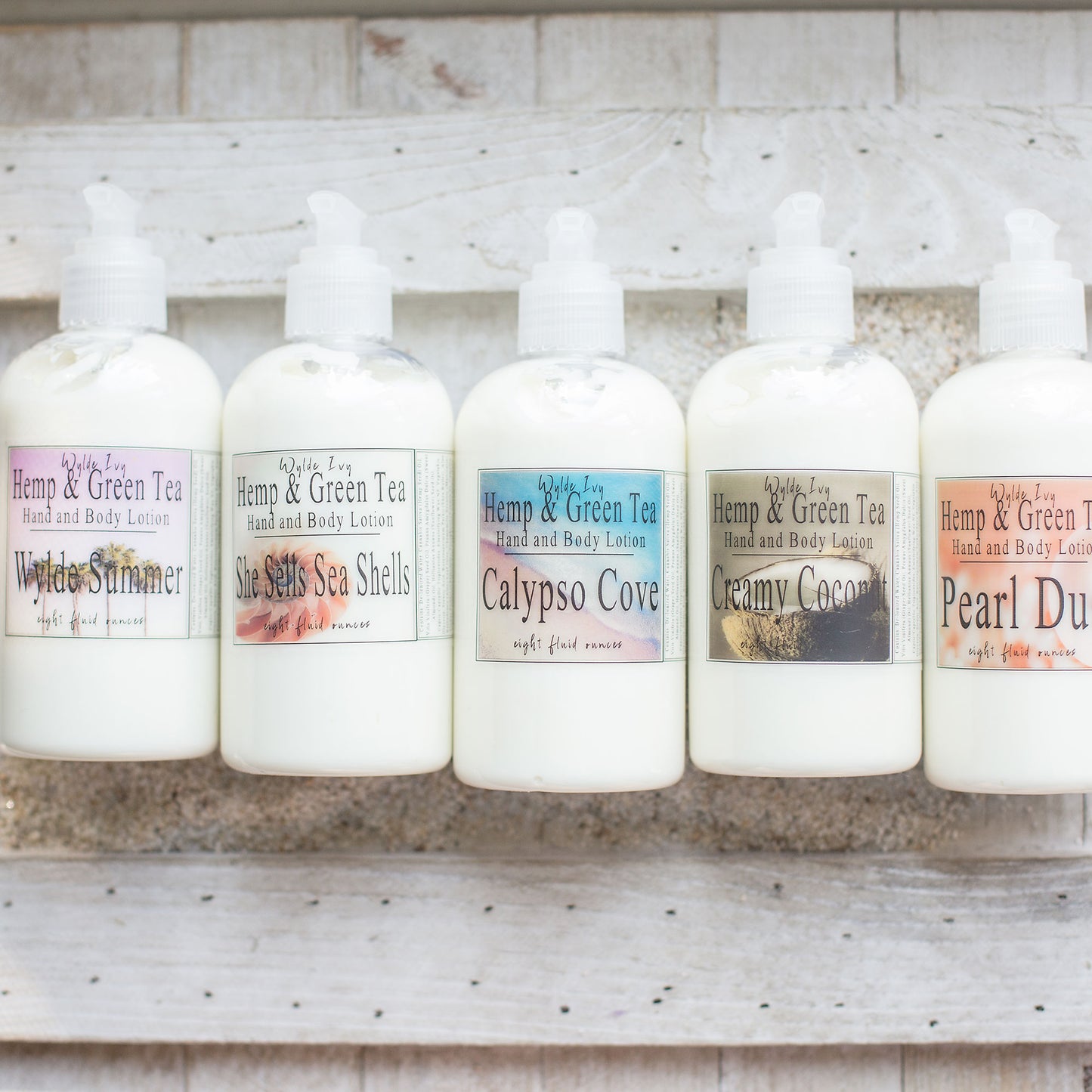 Seaside Collection Hemp and Green Tea Lotion