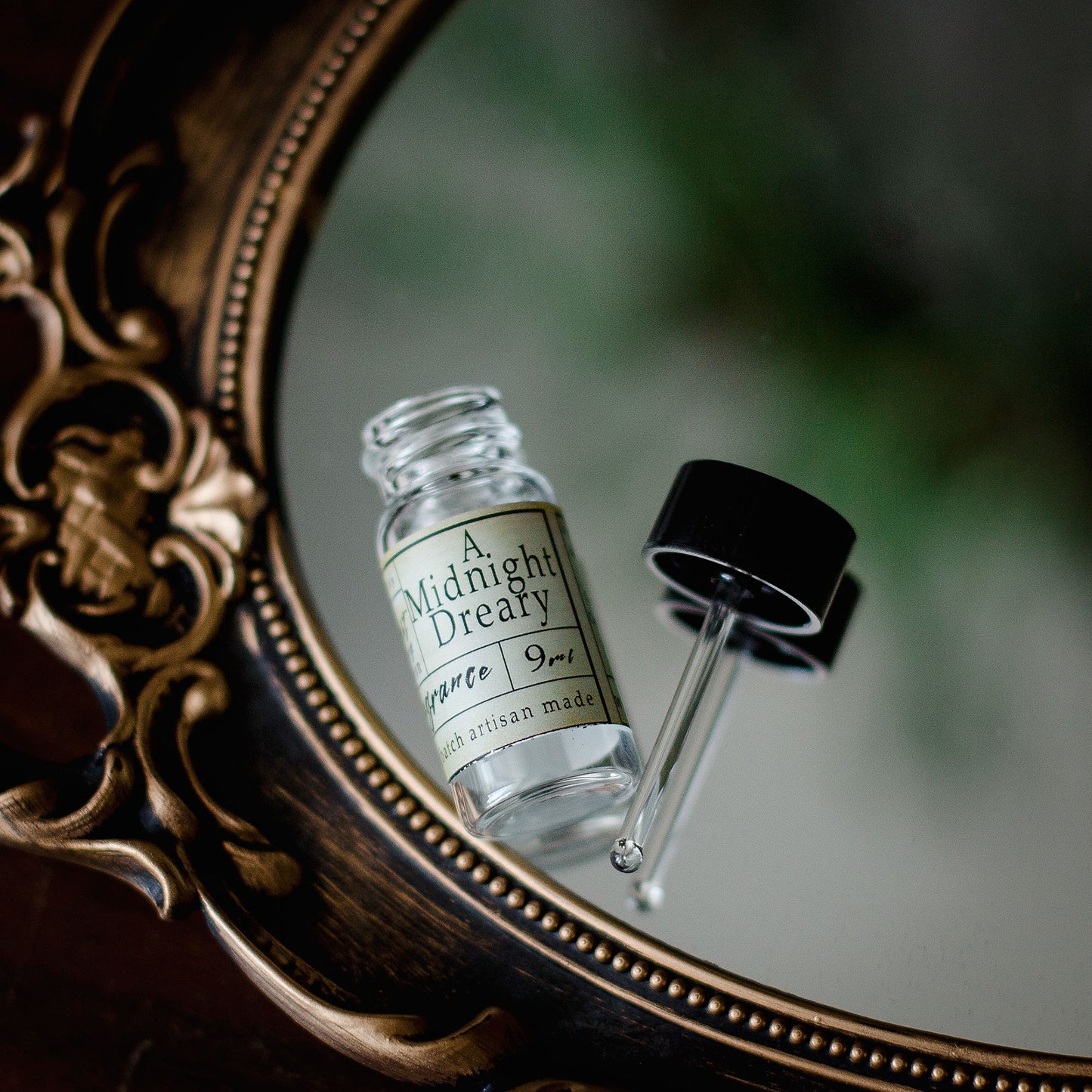 A Midnight Dreary Perfume Oil Poison Bottles