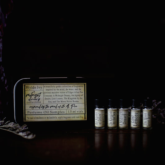 A Midnight Dreary Perfume Oil Sample Set