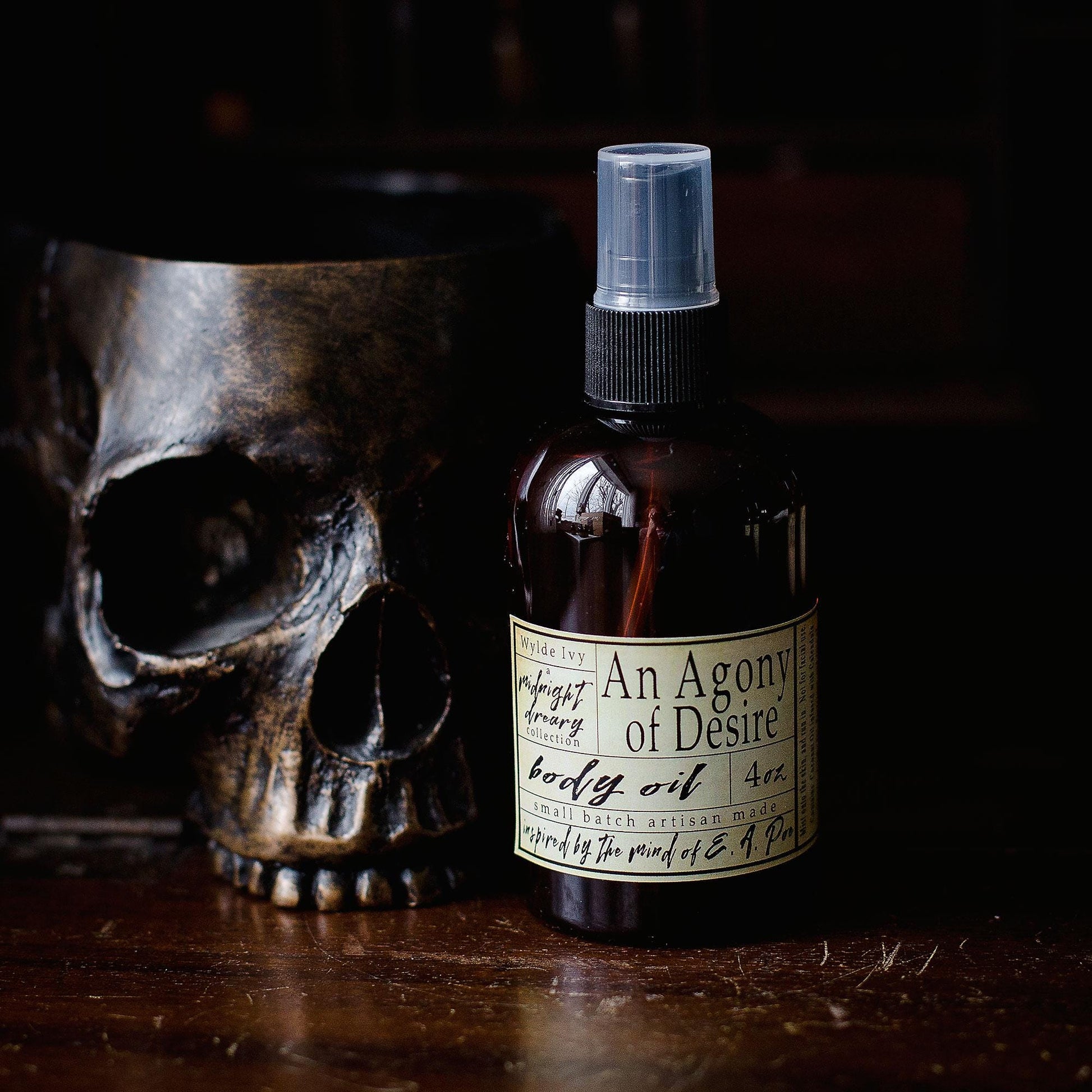 A Midnight Dreary Collection Body Oil | 4 ounce
