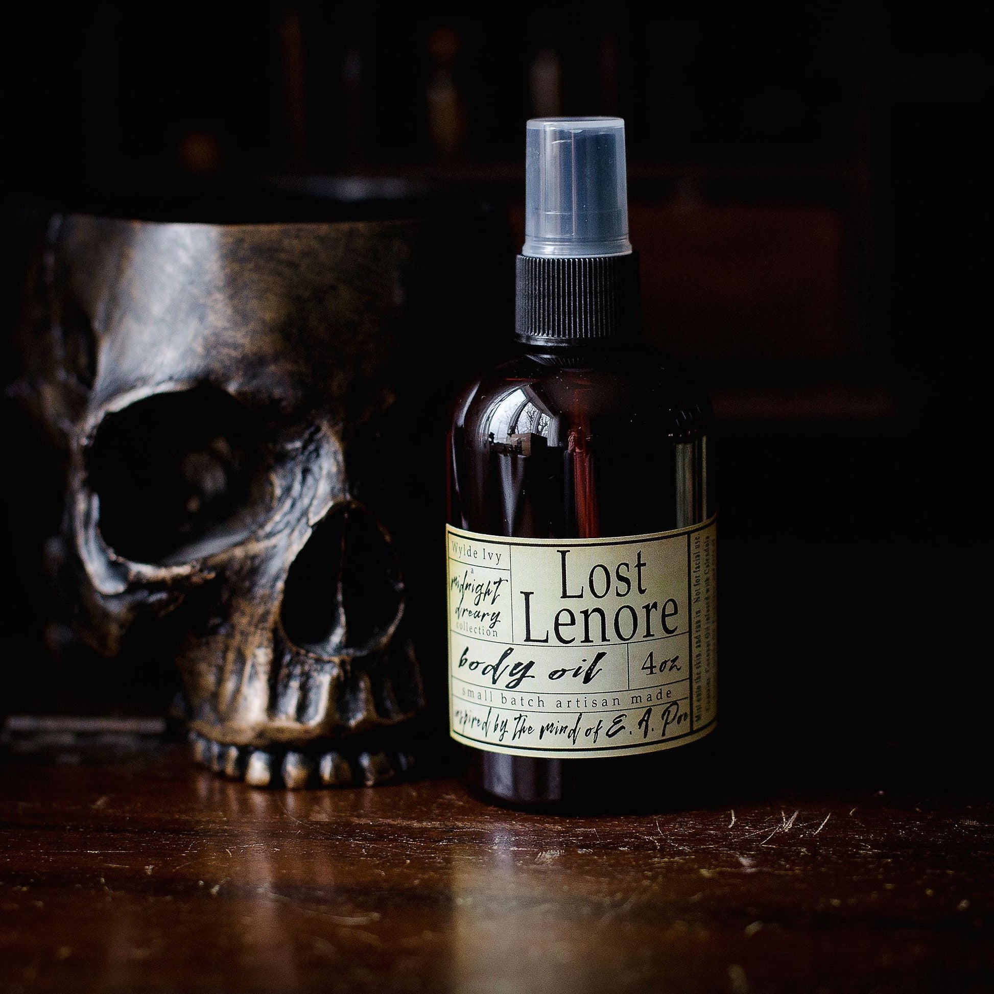 A Midnight Dreary Collection Body Oil | 4 ounce