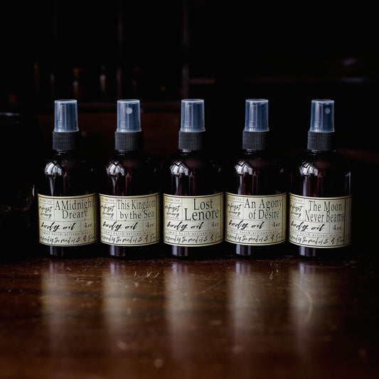 A Midnight Dreary Collection Body Oil | 4 ounce