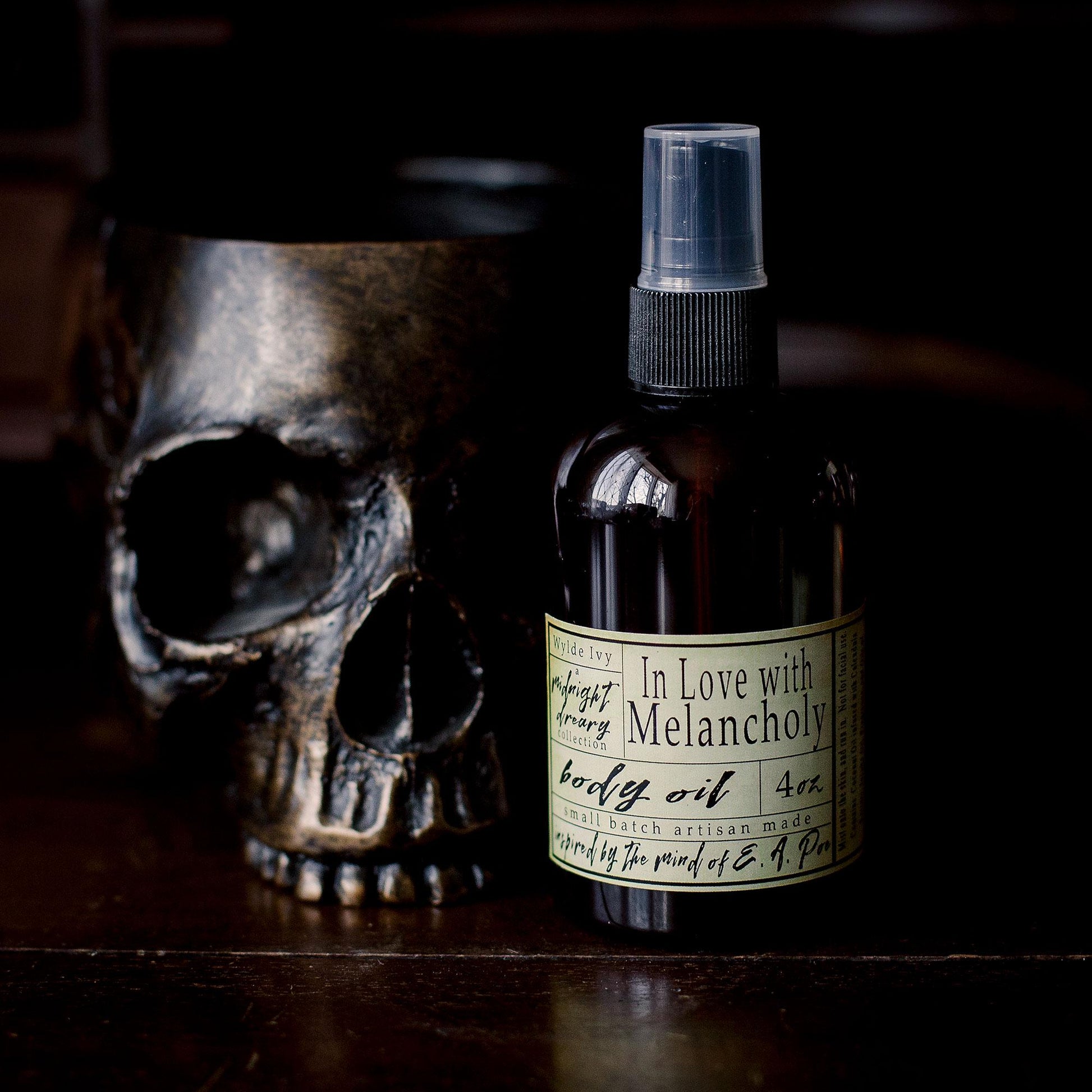 A Midnight Dreary Collection Body Oil | 4 ounce