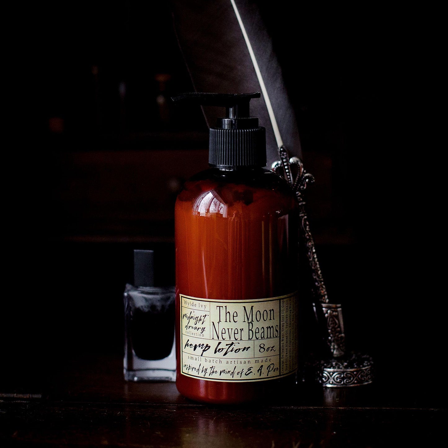 A Midnight Dreary Hemp and Green Tea Lotion