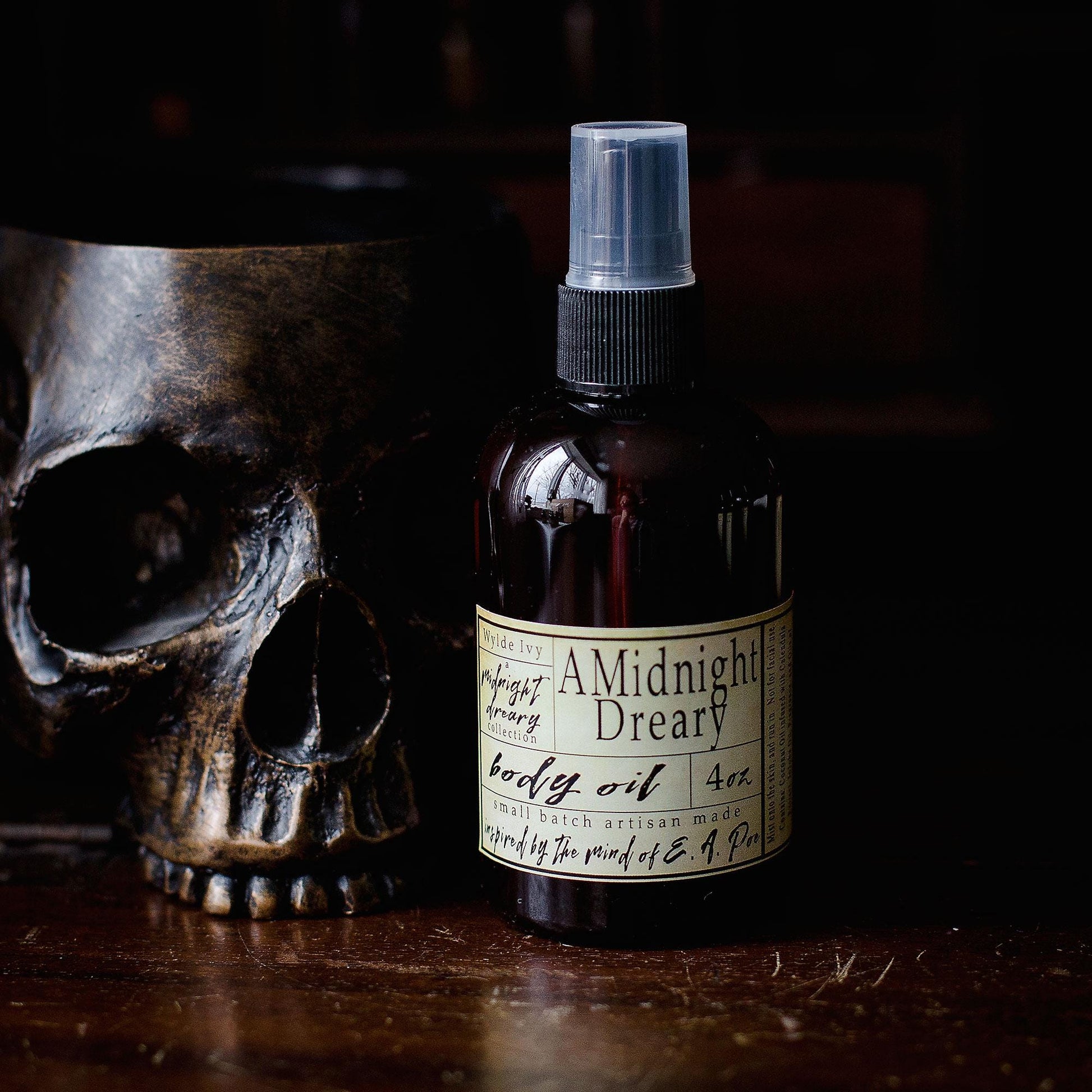 A Midnight Dreary Collection Body Oil | 4 ounce