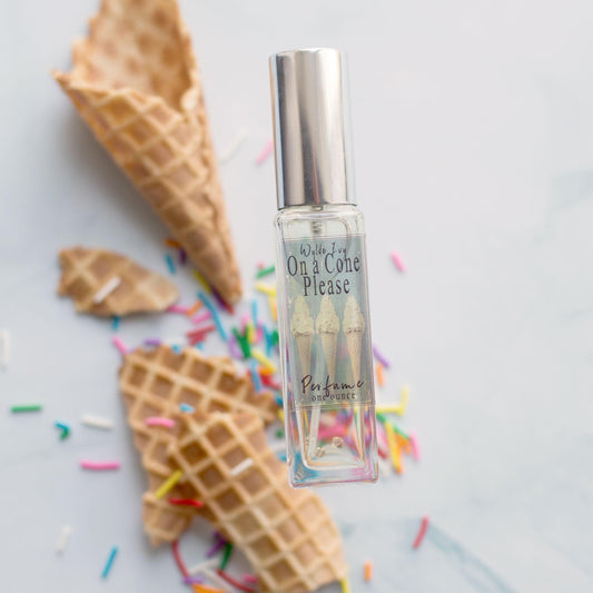 On A Cone Please Perfume | Sweet Gourmand Fragrance of Waffle Cone and Vanilla