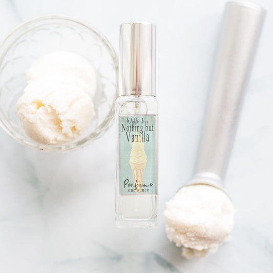 Nothing But Vanilla Perfume | Sweet Simple Vanilla Ice Cream Fragrance