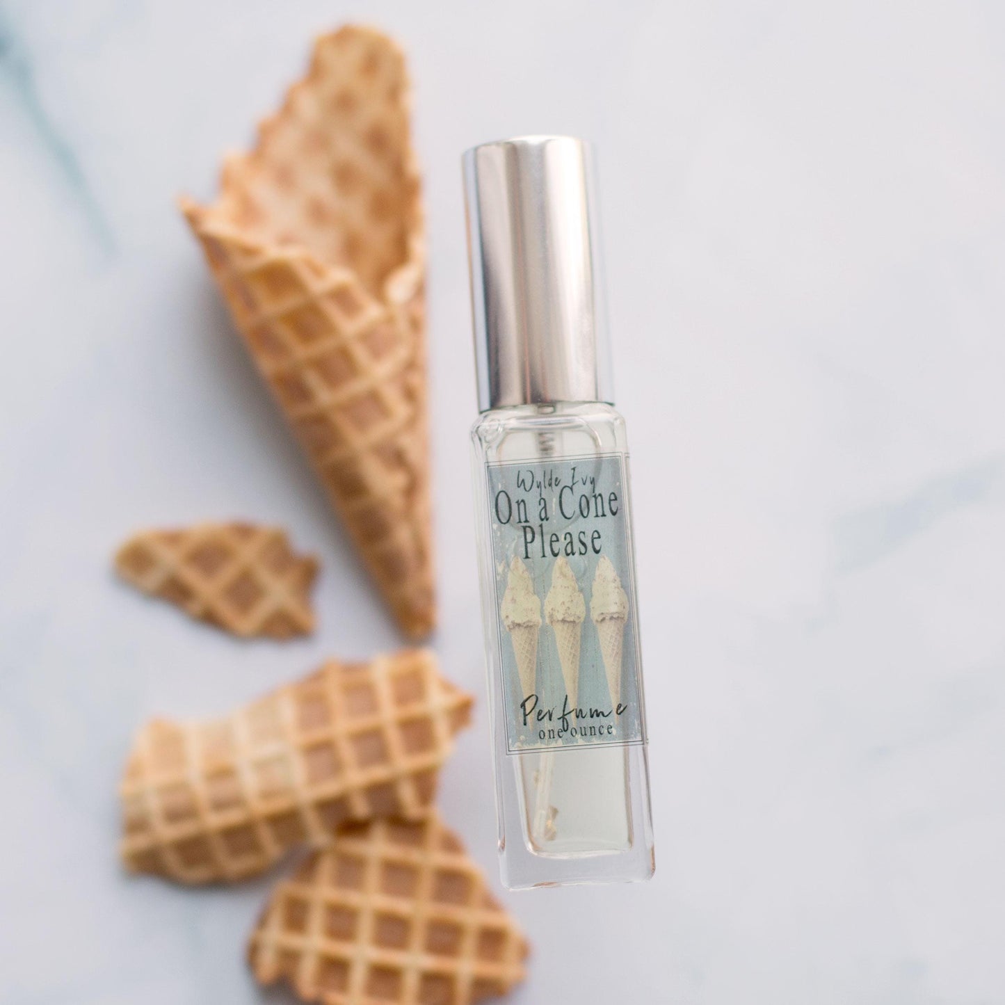 On A Cone Please Perfume | Sweet Gourmand Fragrance of Waffle Cone and Vanilla