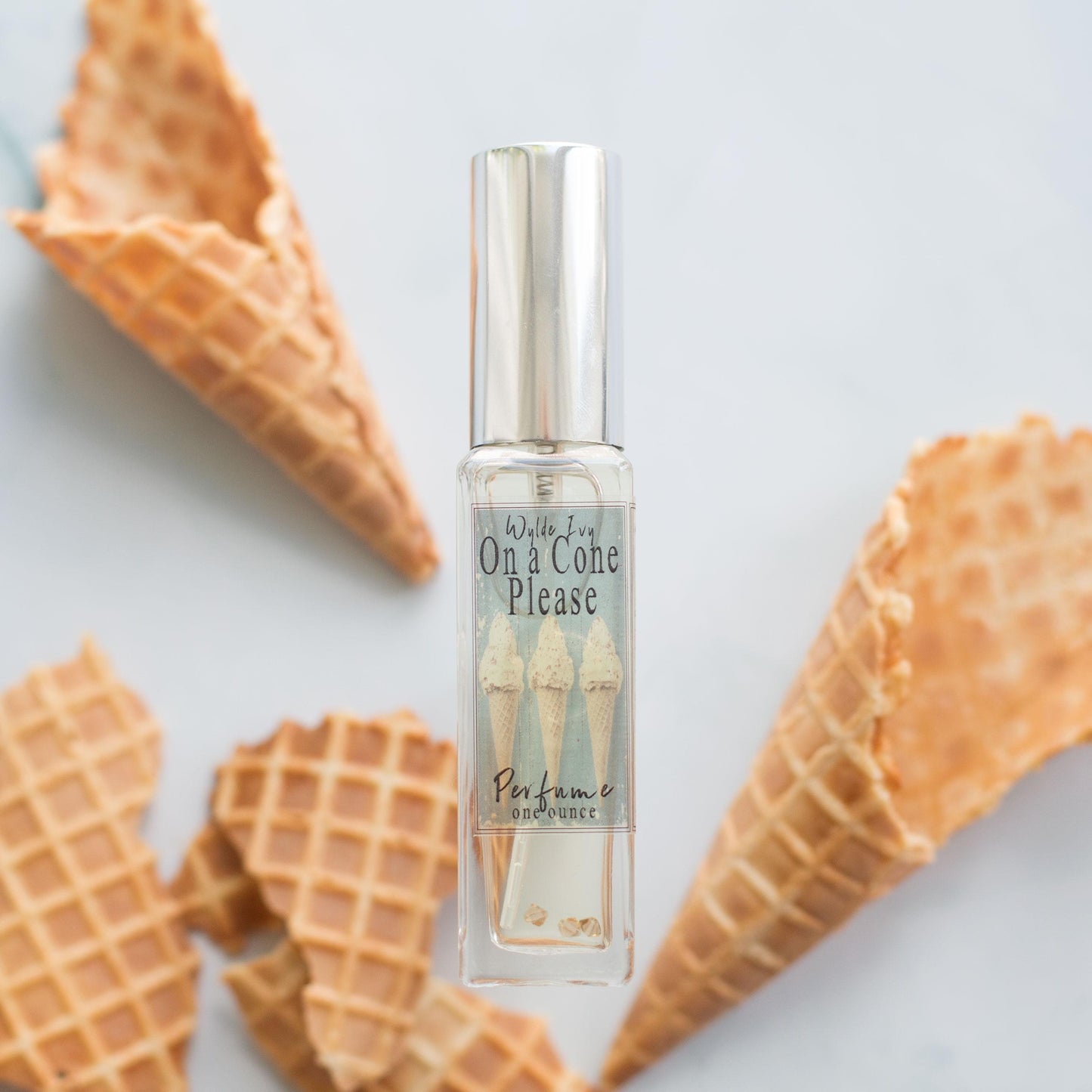 On A Cone Please Perfume | Sweet Gourmand Fragrance of Waffle Cone and Vanilla