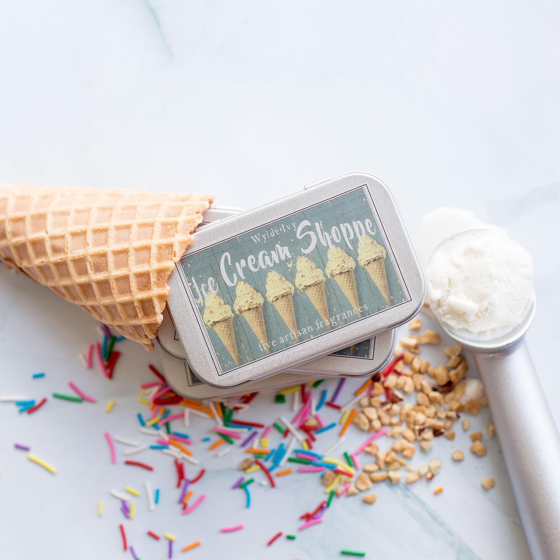 Ice Cream Shoppe Collection Perfume Oil Sampler Gift Set | All Gourmand Fragrance
