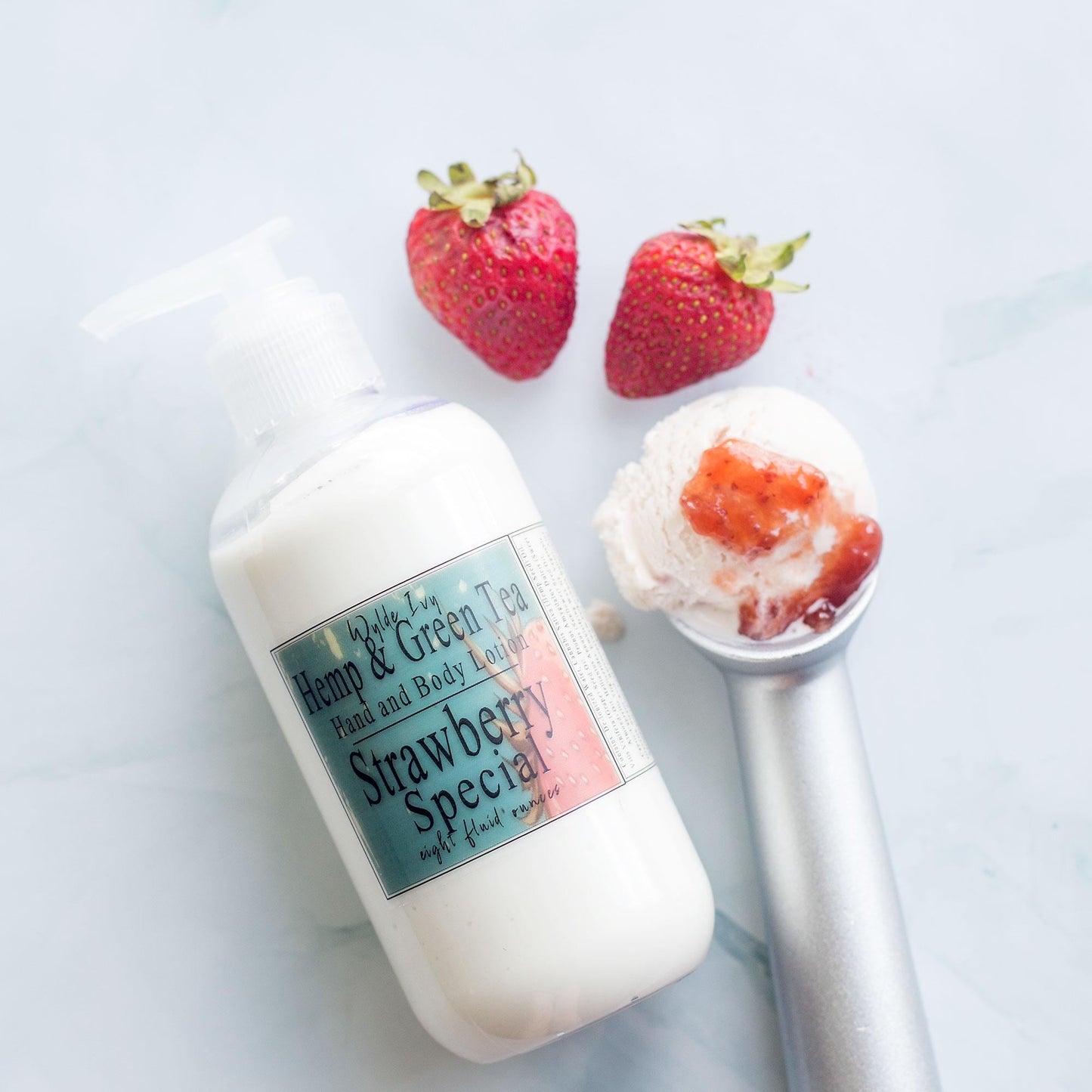 Ice Cream Shop Collection Hemp and Green Tea Lotion