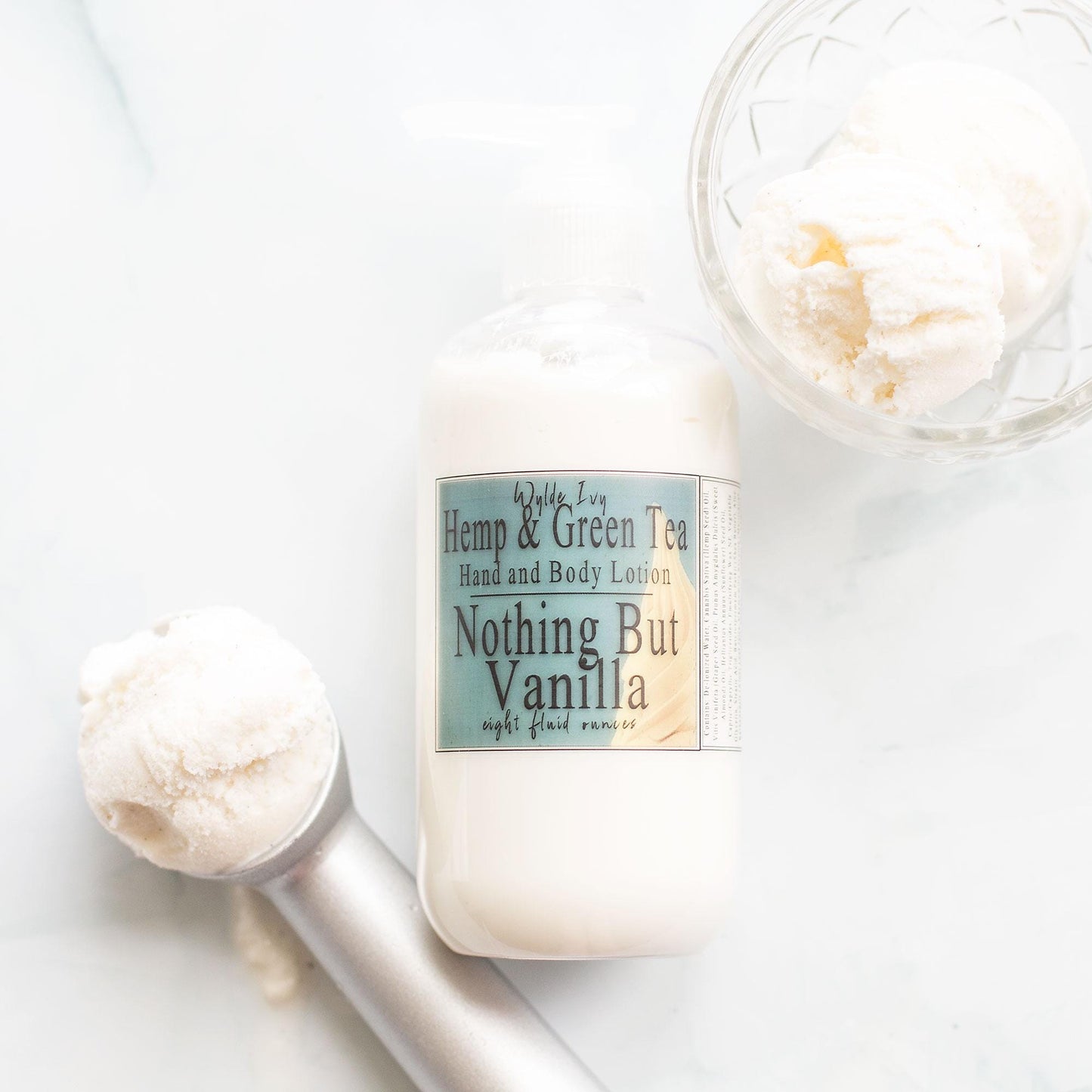 Ice Cream Shop Collection Hemp and Green Tea Lotion