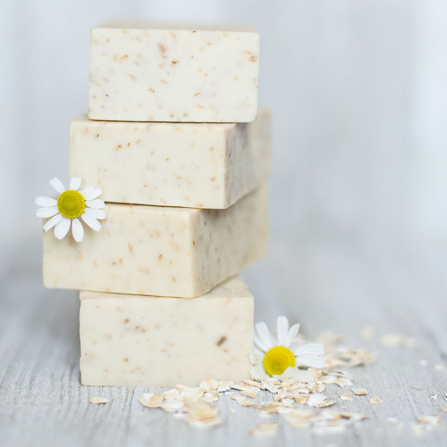 Unscented Chamomile Oatmeal Castile Soap