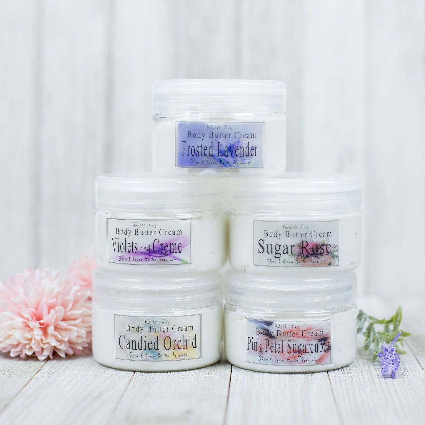 Sugared Flowers Body Butter Cream