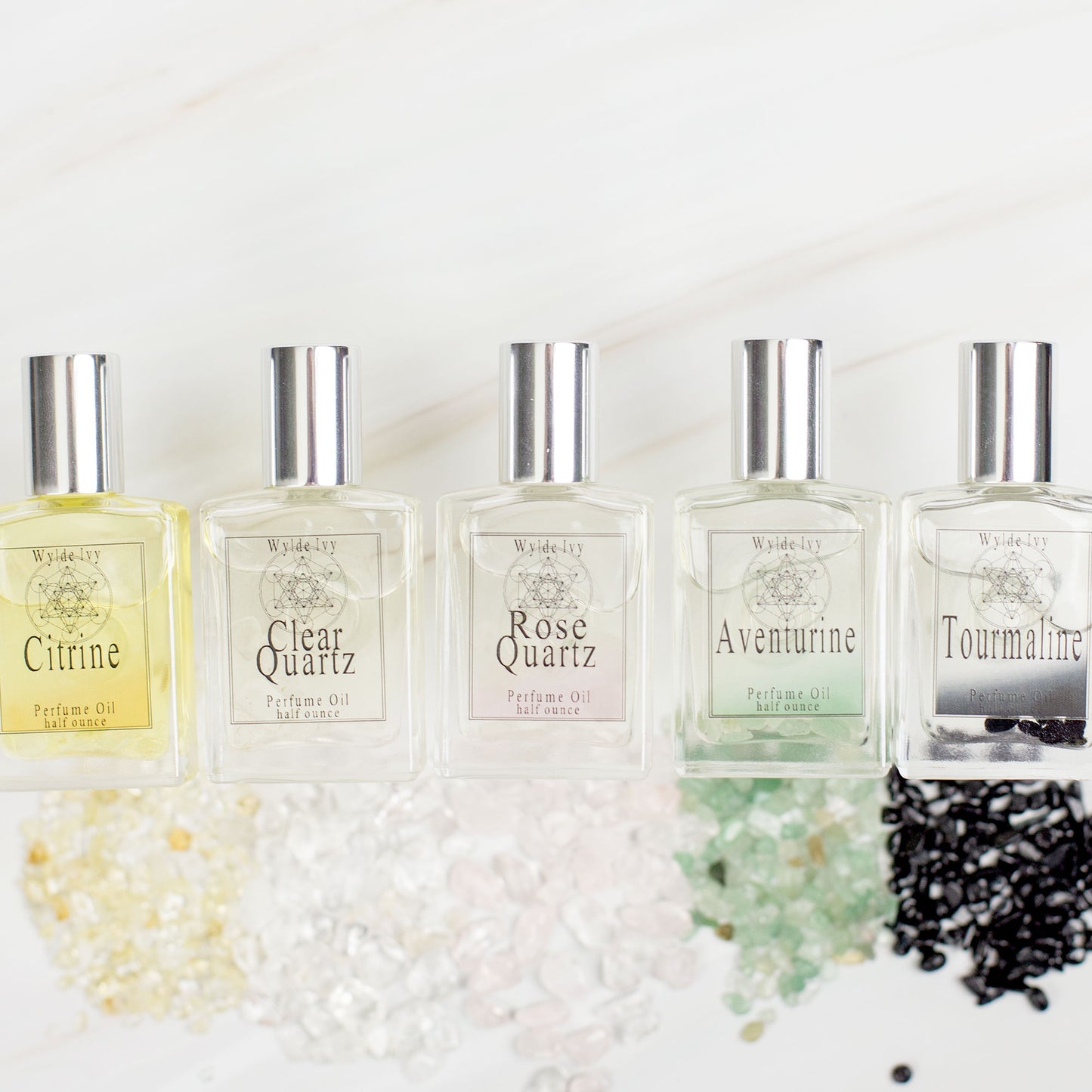The Crystal Collection Perfume Oils