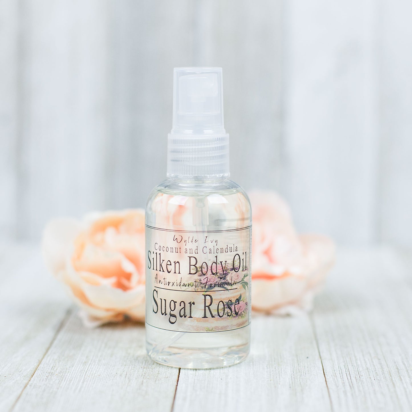 Sugared Flowers Collection Silken Body Oil