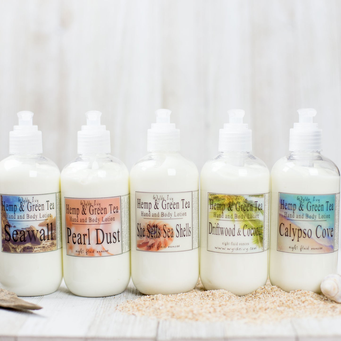 Seaside Collection Hemp and Green Tea Lotion