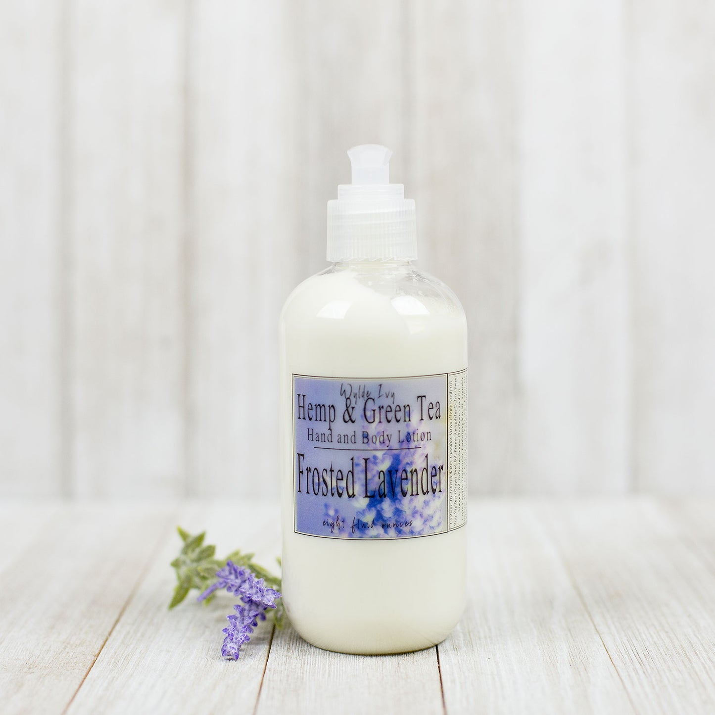 Sugared Flowers Collection Hemp and Green Tea Lotion