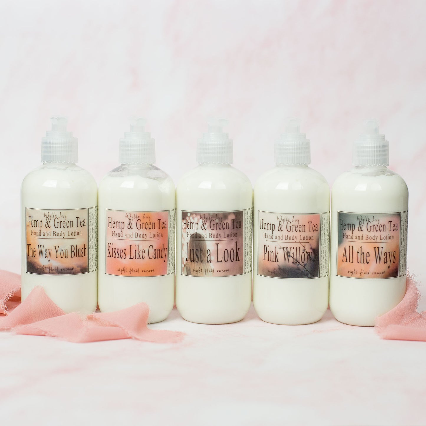 Love Note Collection Hemp and Green Tea Lotion