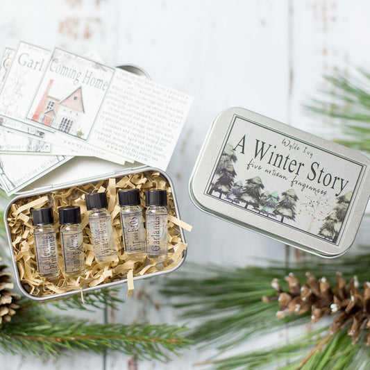 A Winter Story Collection Perfume Oil Sampler Gift Set
