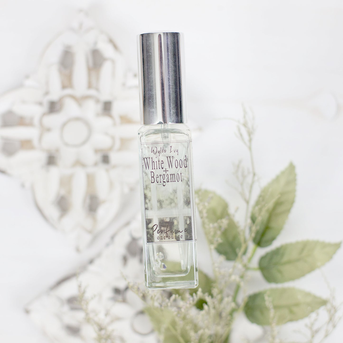 White Wood + Bergamot Perfume