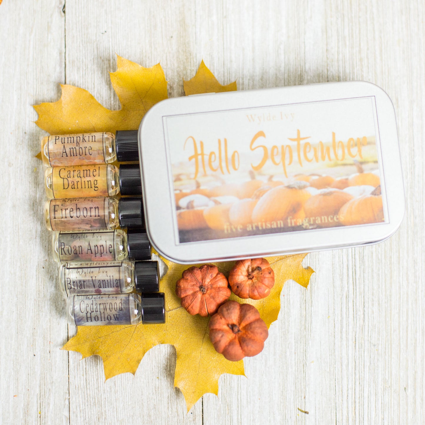 Hello September Collection Perfume Oil Sampler Gift Set