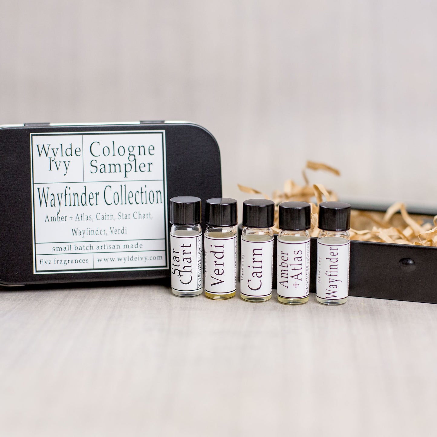 Wayfinder Collection Cologne Oil Sampler Gift Set