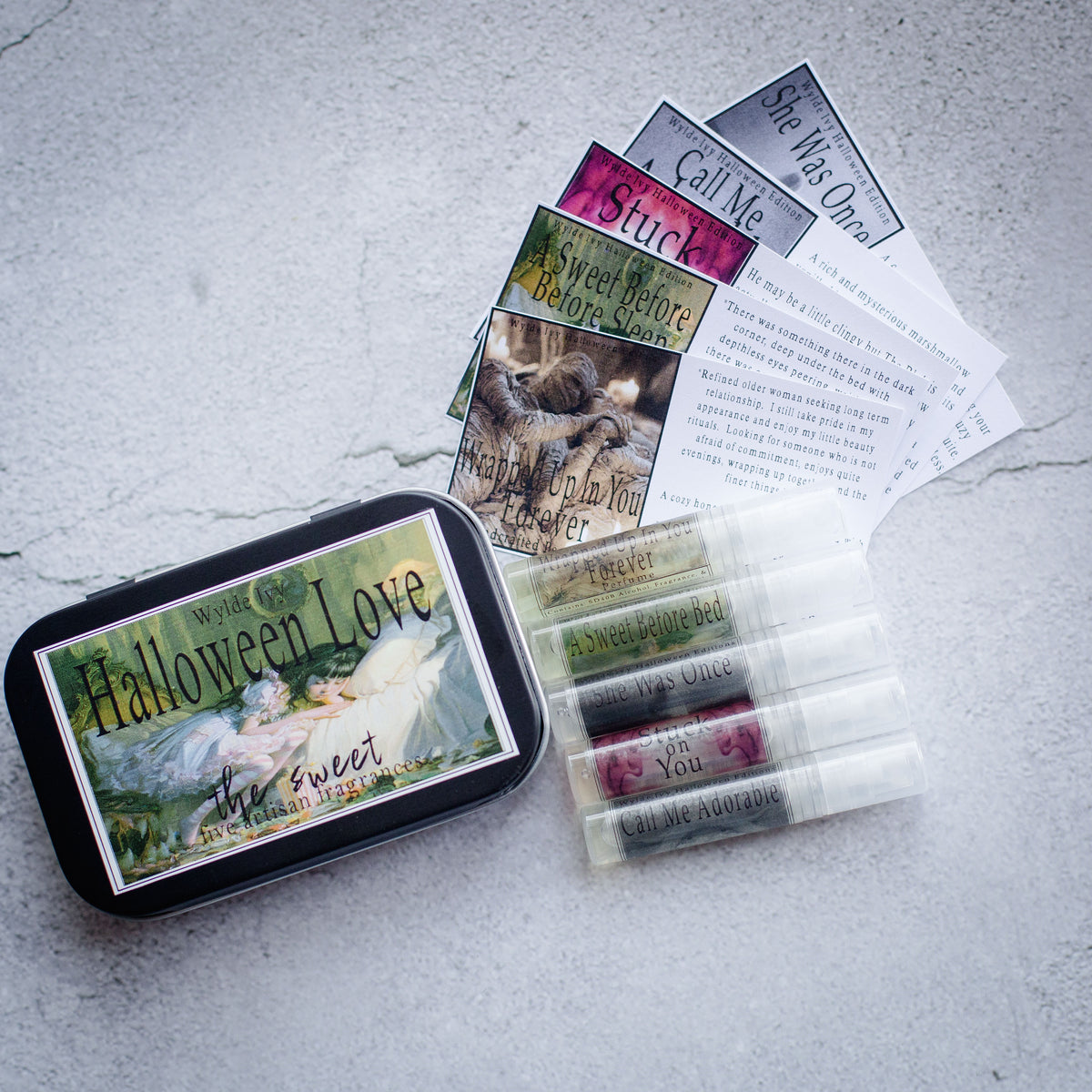 Halloween Love "The Sweet" Collection Perfume Sampler Gift Set