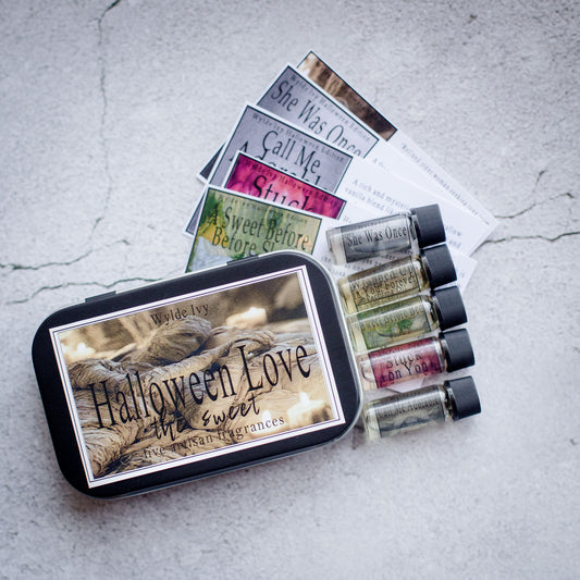 Halloween Love "The Sweet" Collection Perfume OIL Sampler Gift Set