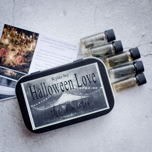Halloween Love "The Sinister" Collection Perfume OIL Sampler Gift Set
