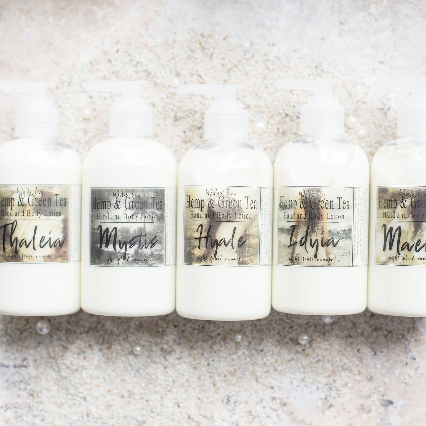 Daughters of the Sea Collection Hemp and Green Tea Lotion