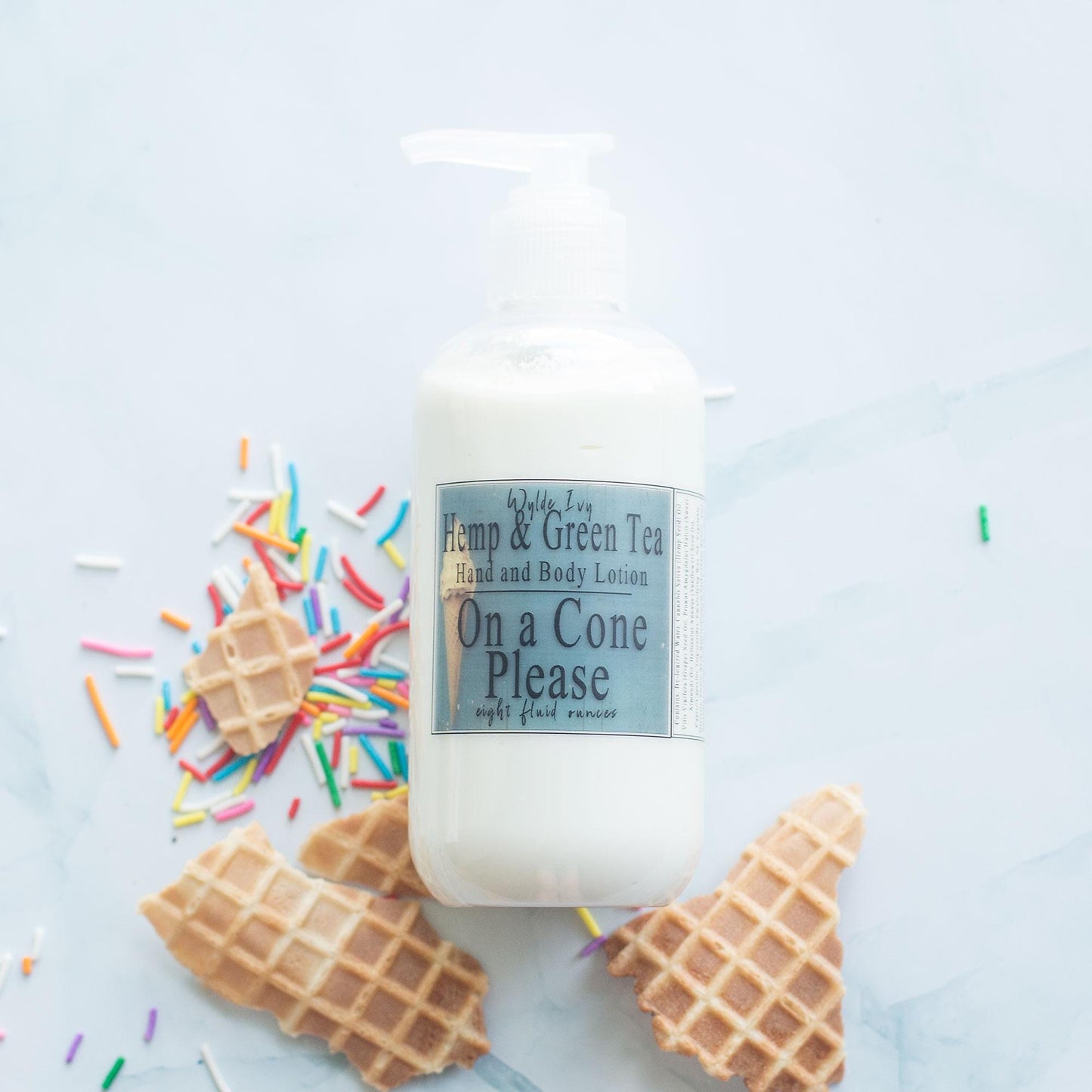 Ice Cream Shop Collection Hemp and Green Tea Lotion
