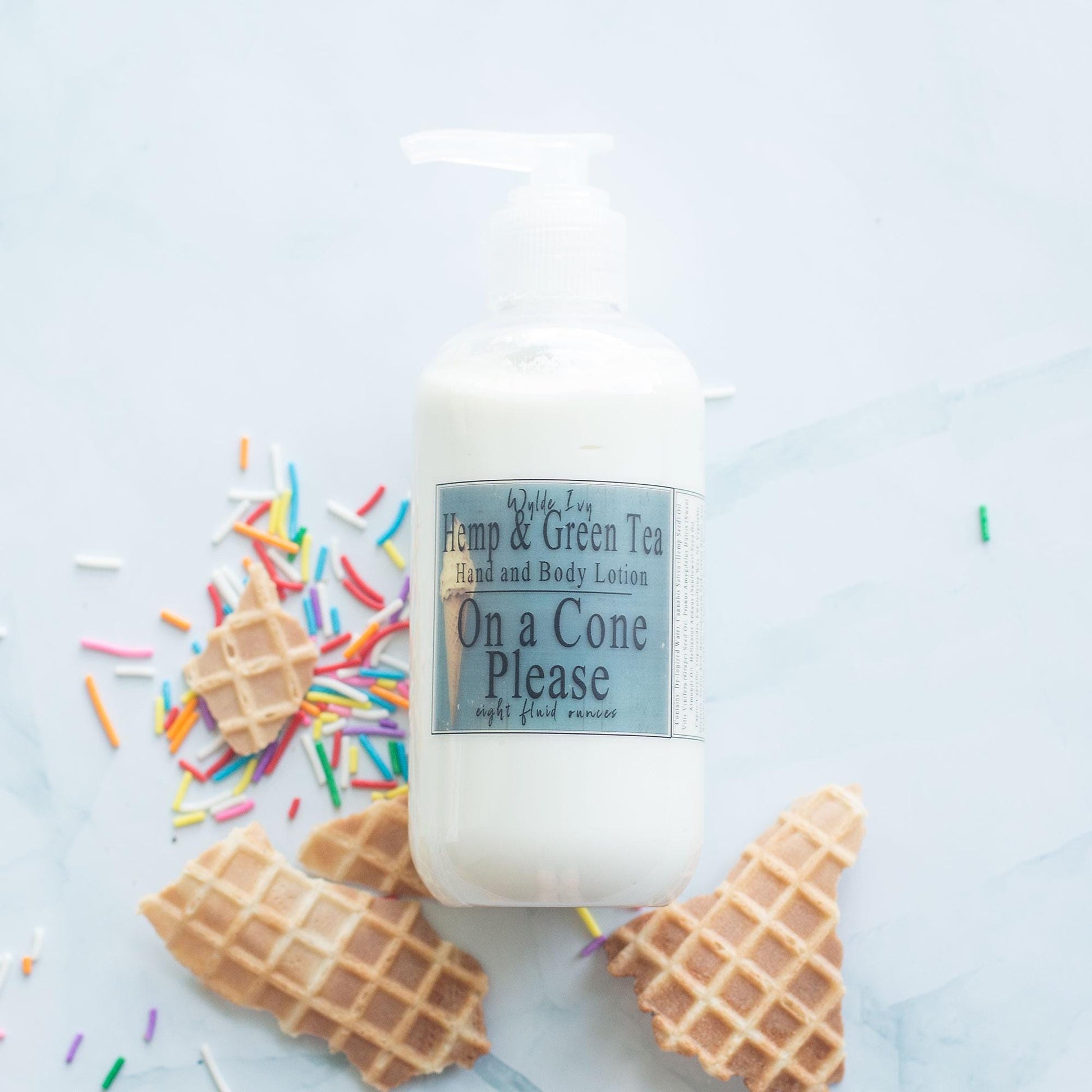 Ice Cream Shop Collection Hemp and Green Tea Lotion