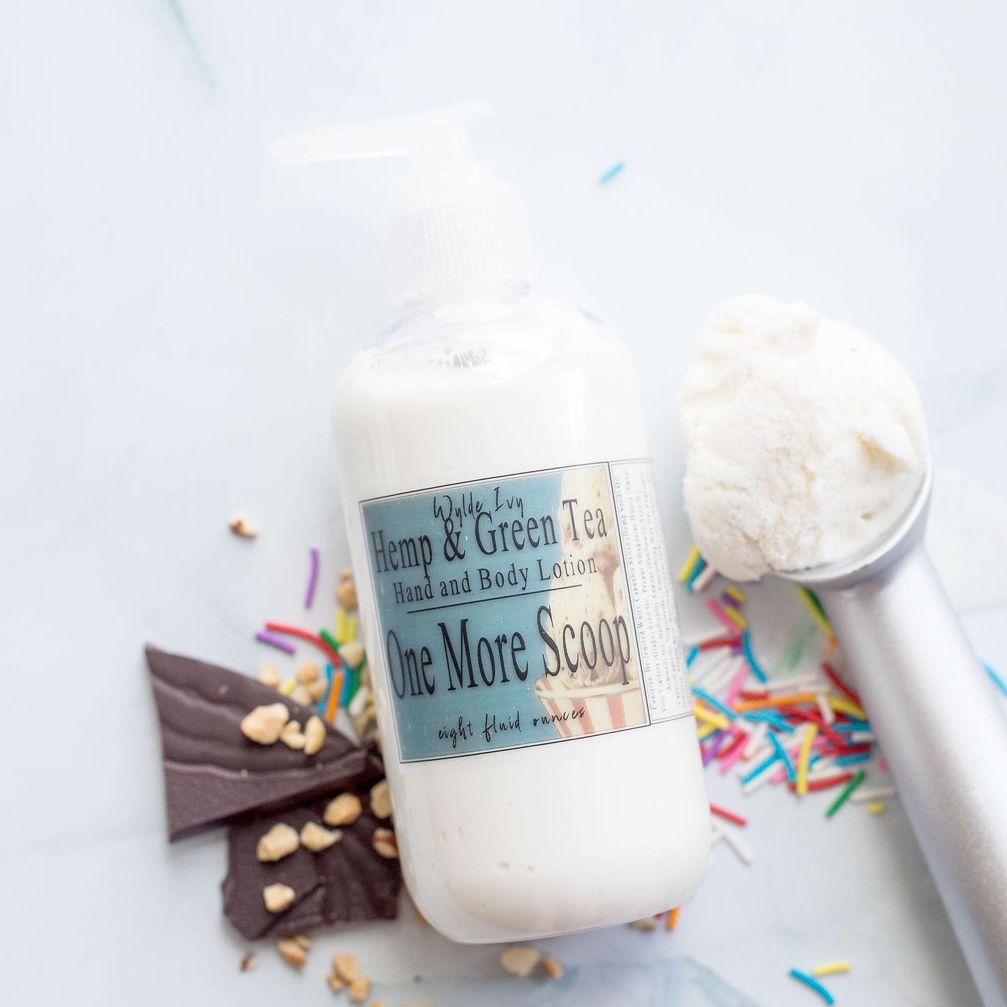 Ice Cream Shop Collection Hemp and Green Tea Lotion