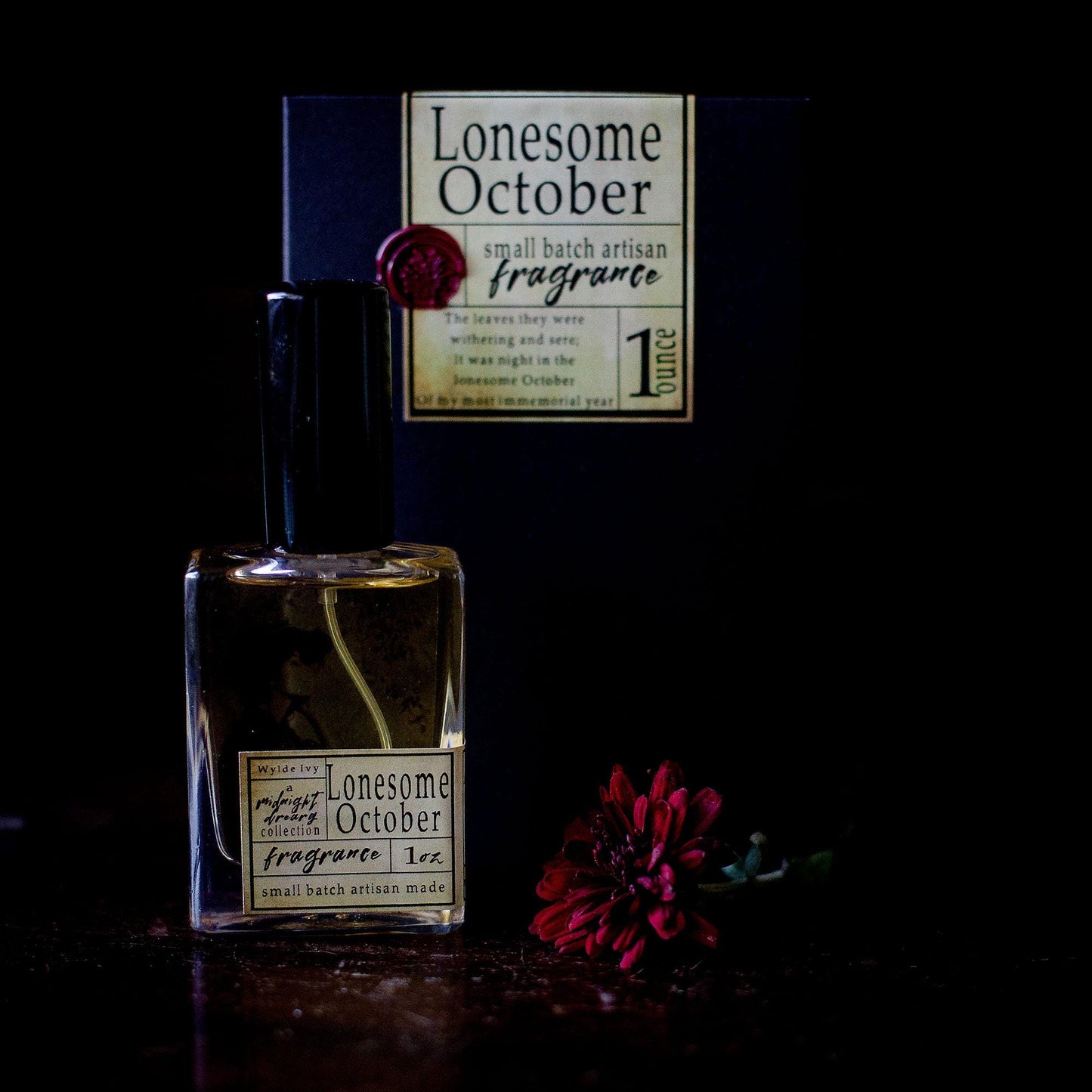 Lonesome October Special Edition Perfume | Fragrance Inspired by Edger Allan Poe