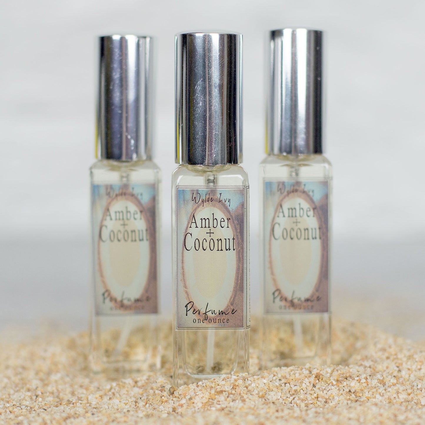 Amber + Coconut Perfume