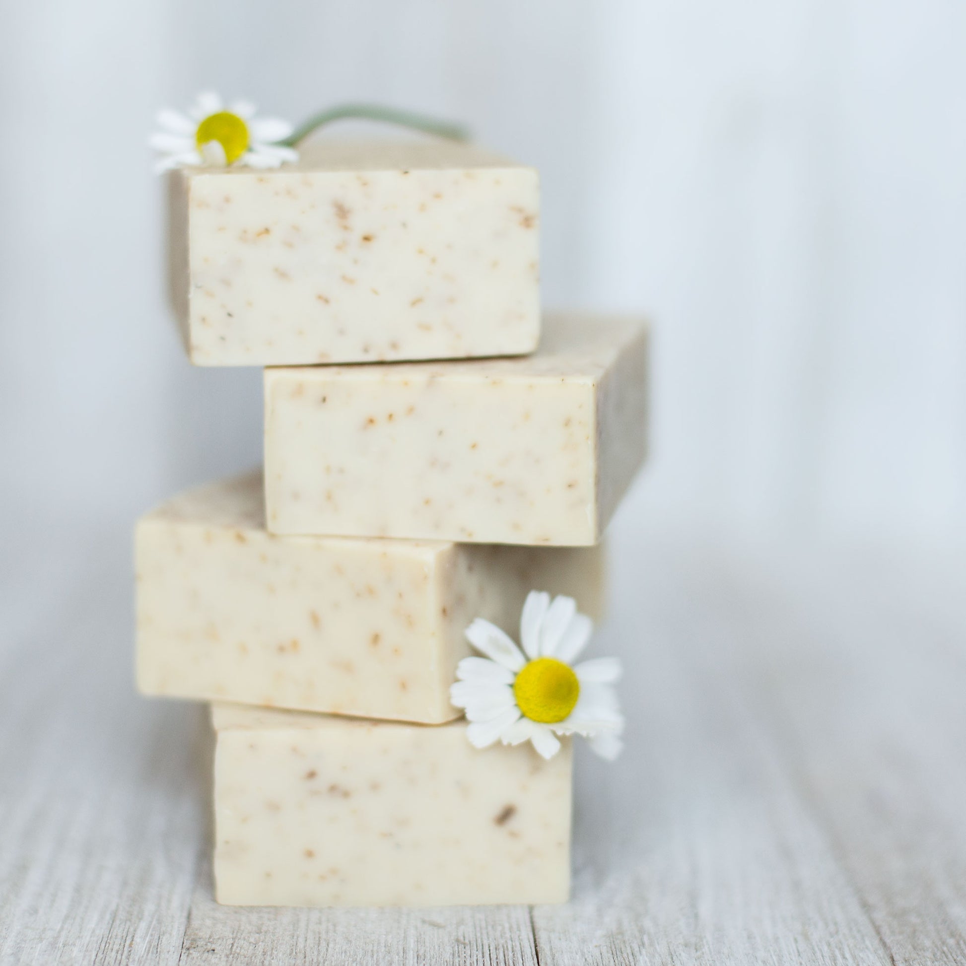 Chamomile Natural Soap Bar Unscented Sensitive Skin Soap