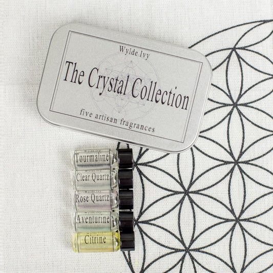 The Crystal Collection Perfume Oil Sampler Gift Set