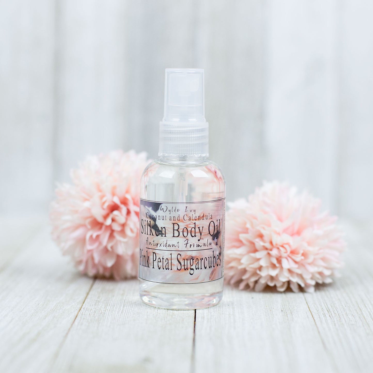 Sugared Flowers Collection Silken Body Oil