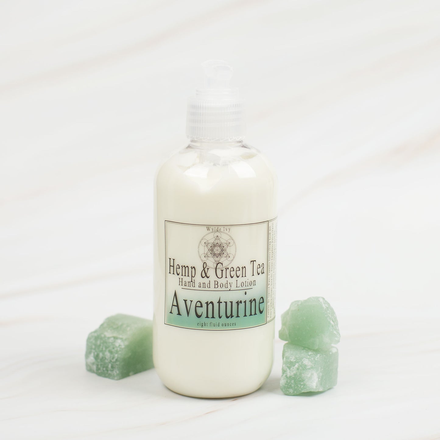 The Crystal Collection Hemp and Green Tea Lotion