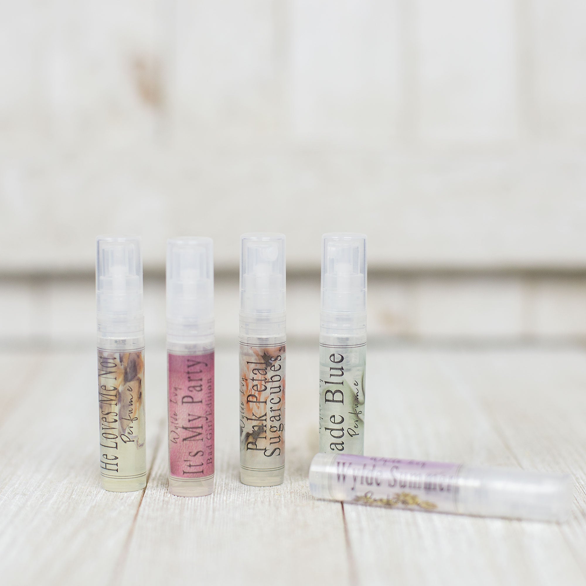 Mini Mist Sample 5 Mini Mister Perfume Sample Set | Handmade Artisan Perfume – Wylde Ivy