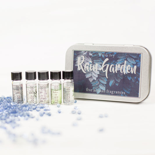 Rain Garden Perfume Oil Collection Sampler Gift Set