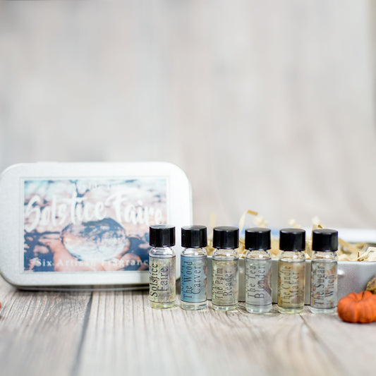 Solstice Faire Collection Perfume Oils Sample Gift Set