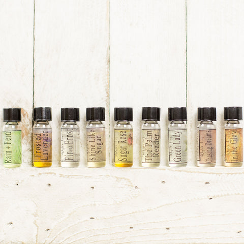 Perfume Oil - Samples - adorable mini rollerballs in dozens of