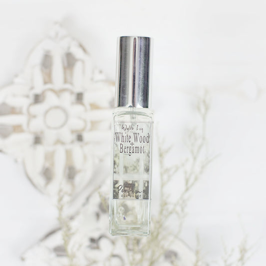 White Wood + Bergamot Perfume