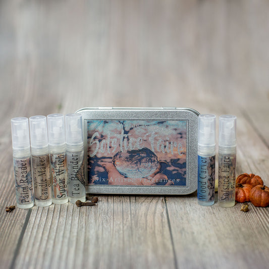 Solstice Faire Collection Perfume Sample Gift Set
