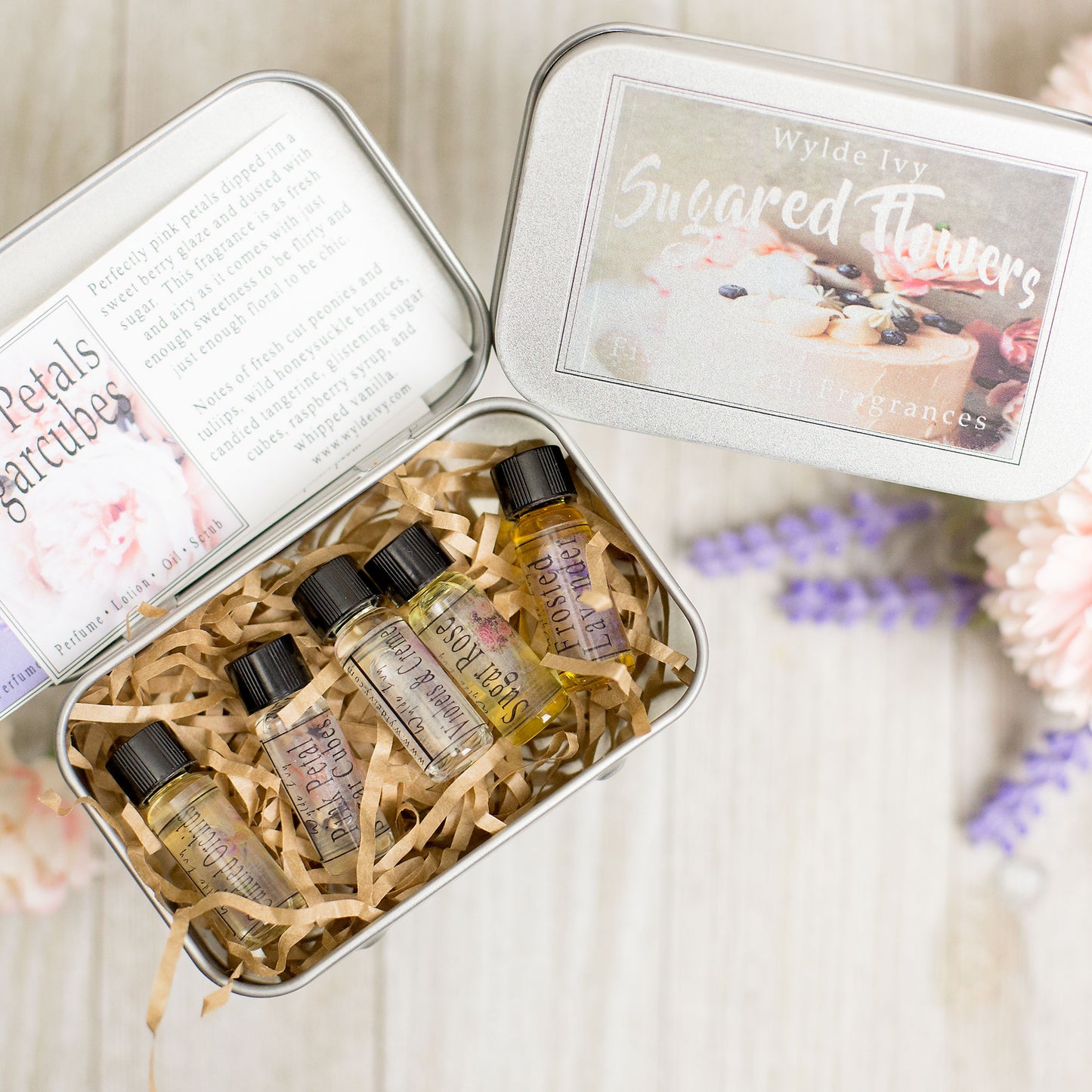 Sugared Flowers Collection Perfume Oil Sampler