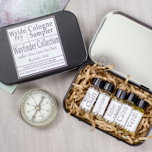 Wayfinder Collection Cologne Oil Sampler Gift Set